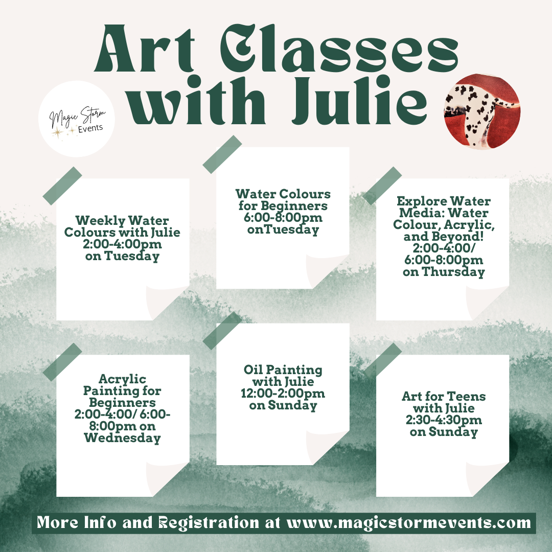 Art for Teens with Julie - Sunday