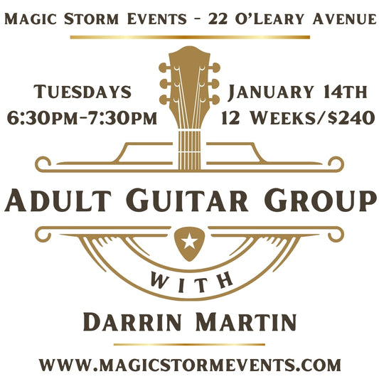 Adult Guitar Group Lessons with Darrin Martin