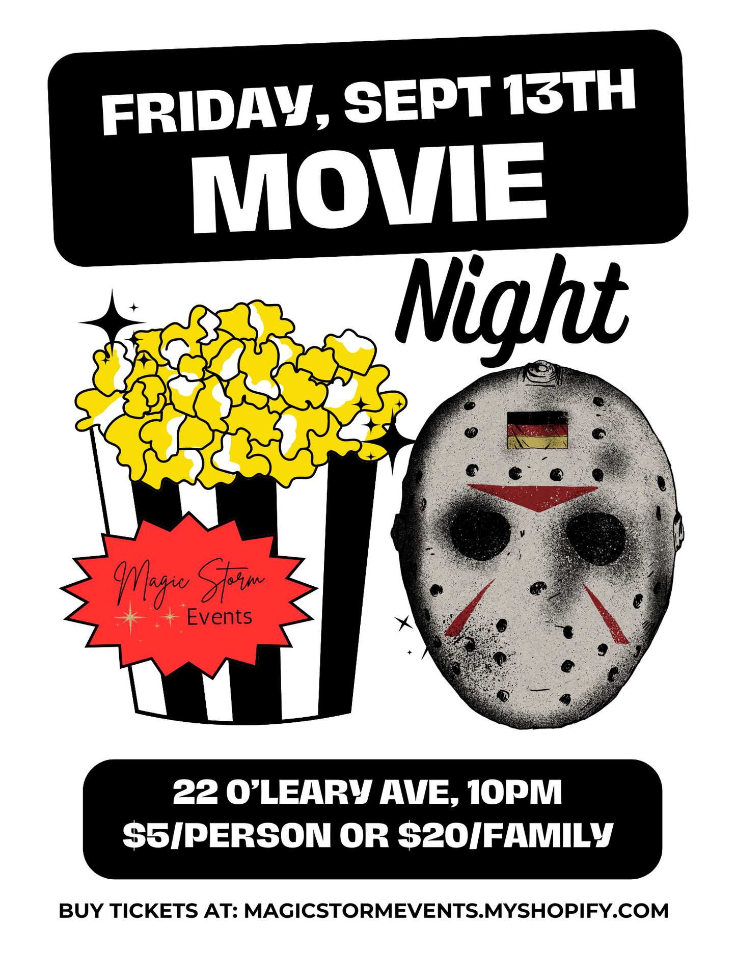 Friday the 13th Movie Night