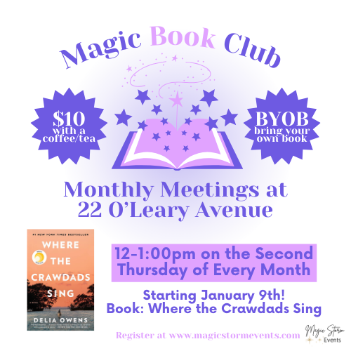 Magic Book Club: Where the Crawdads Sing - January 9th, 2025 *FIRST MEETING*