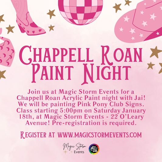 Chappell Roan Paint Class - January 18th, 2025