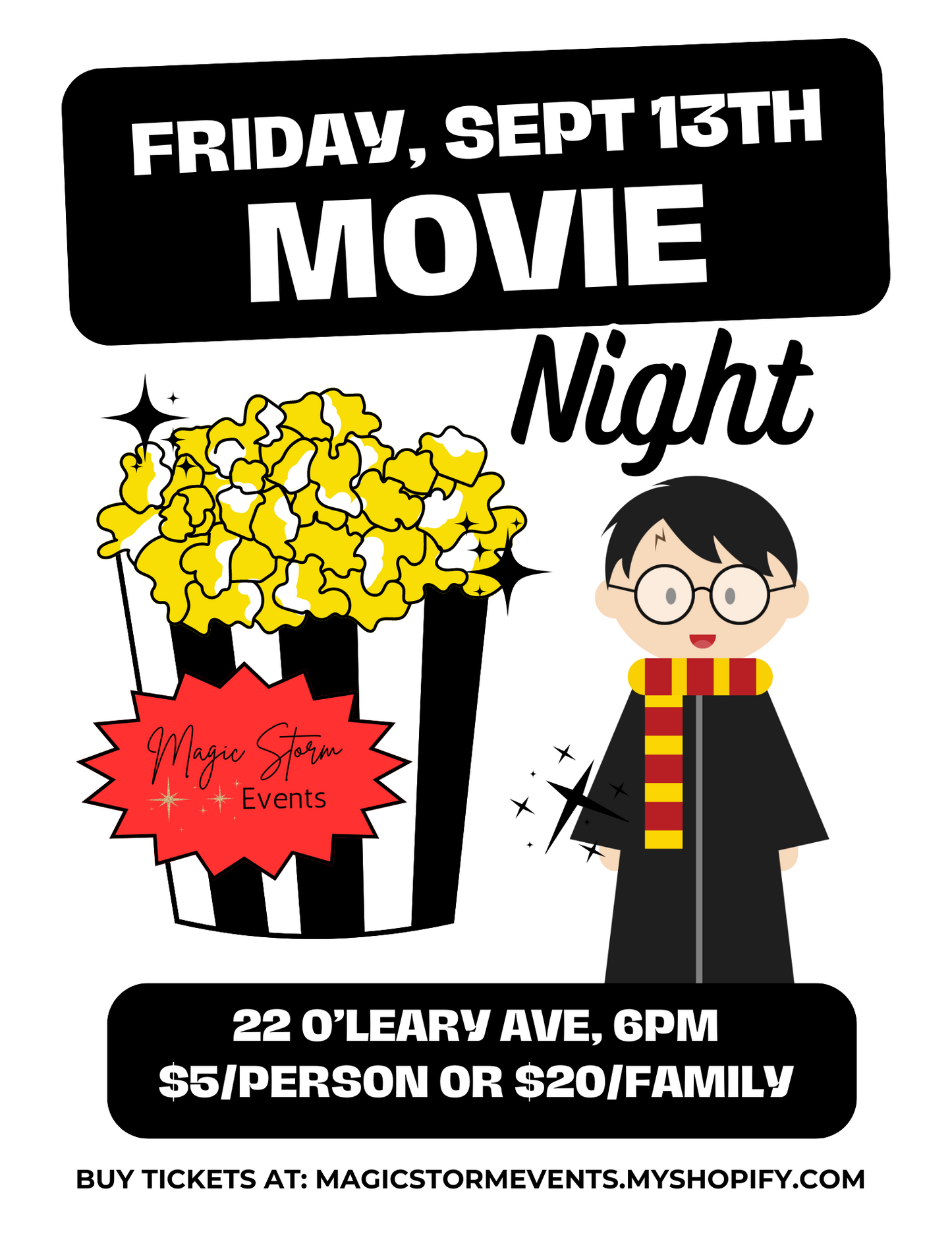 Harry Potter Movie Night