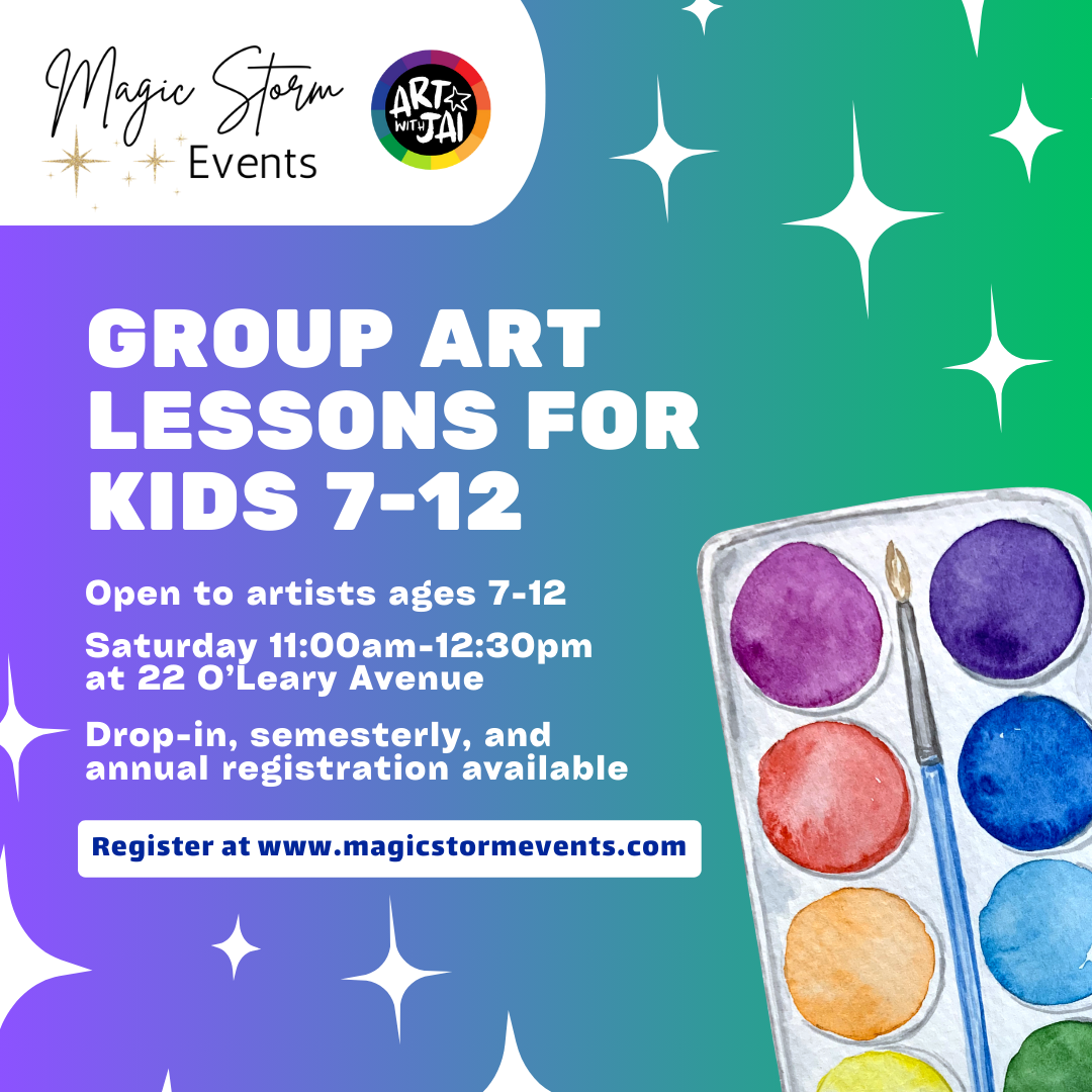 Weekly Group Art for Kids 7-12 - Saturday