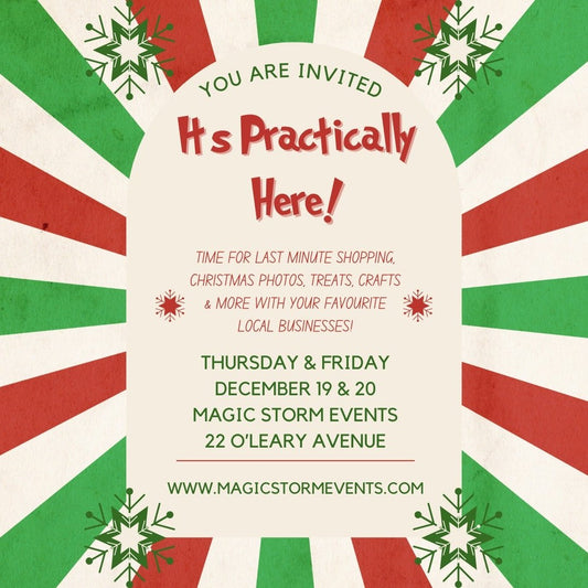 It's Practically Here! (TWO DAY) Market, December 19th & 20th - RSVP and Win!