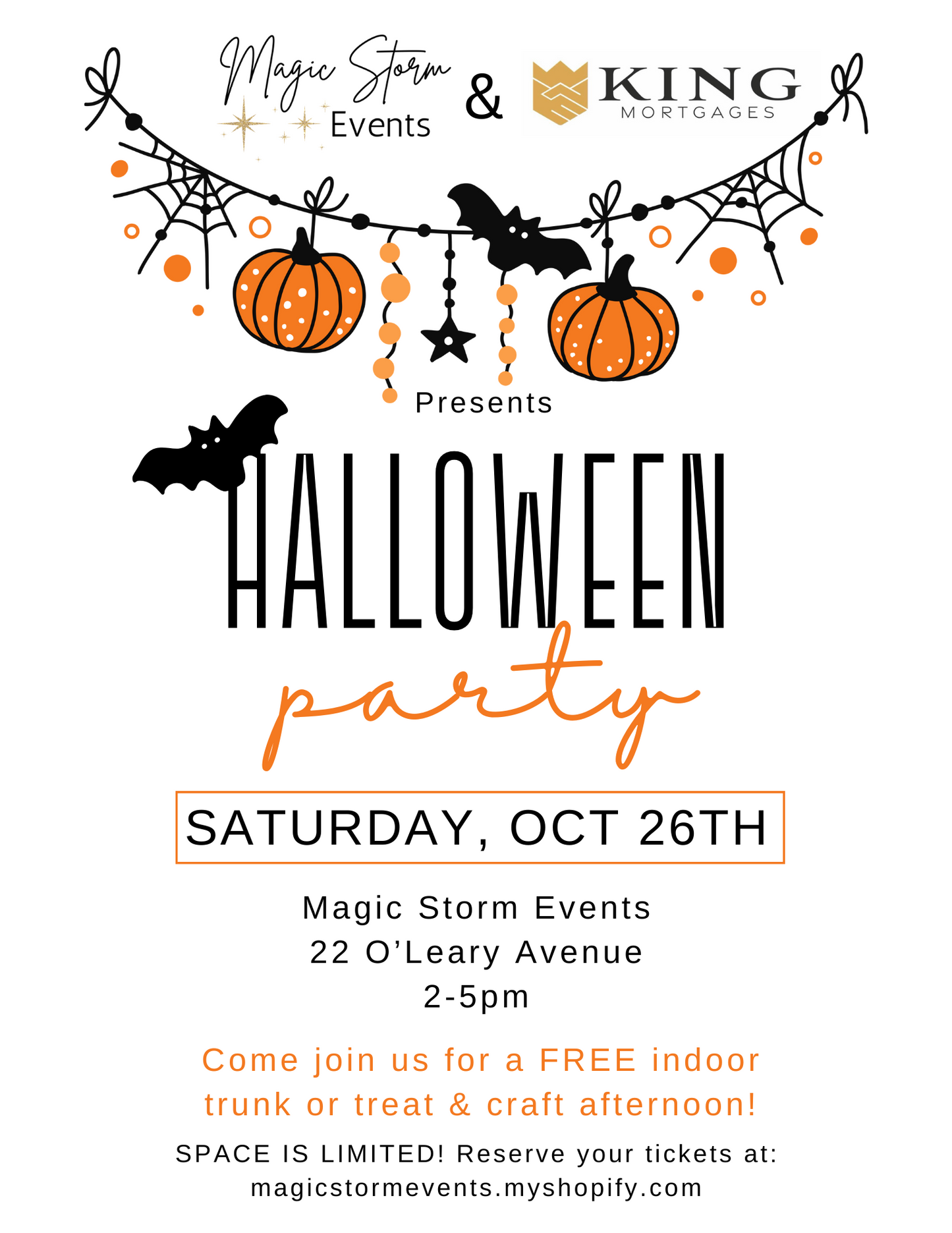 Halloween Party & Indoor Trunk or Treat