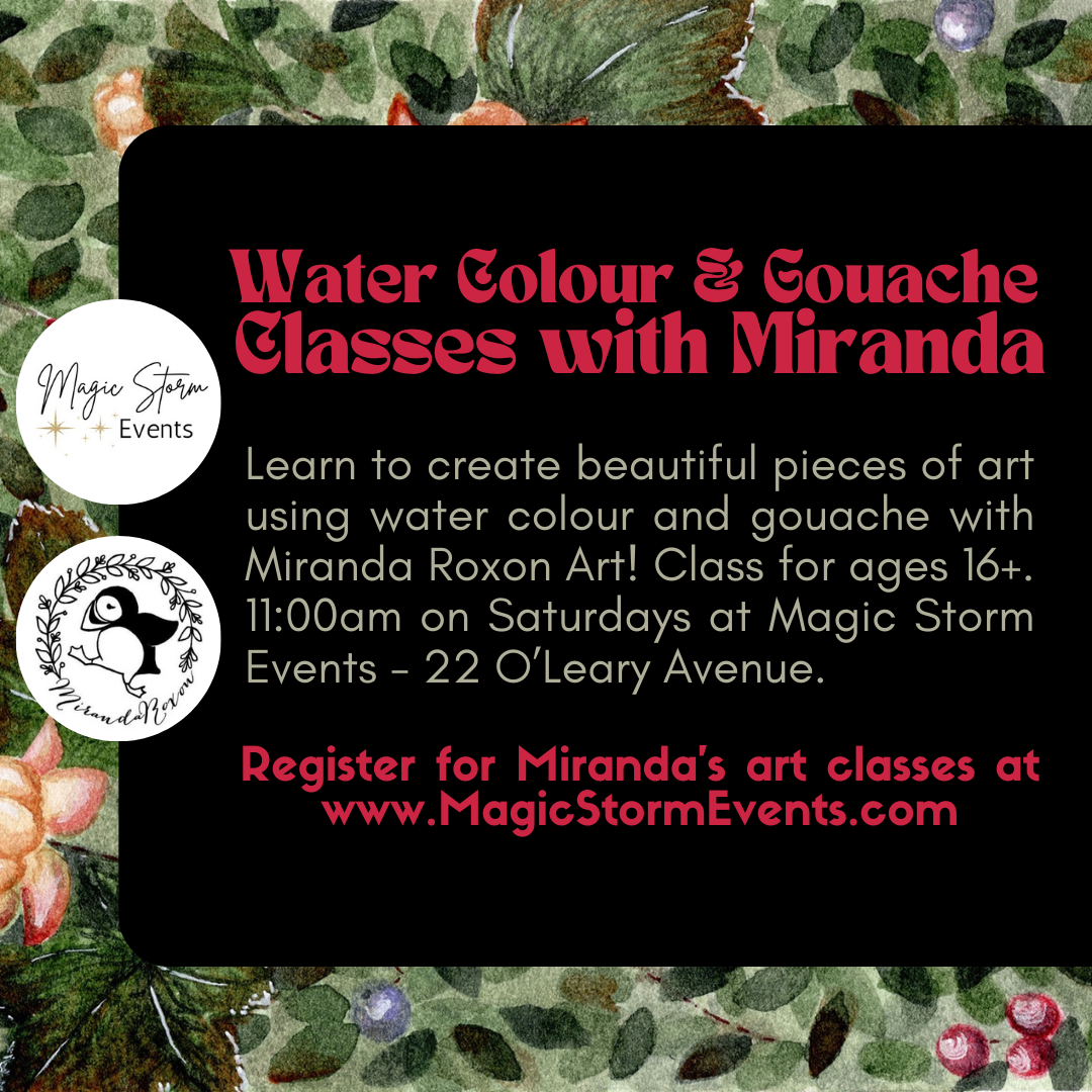 Water Colour and Gouache with Miranda - Saturdays