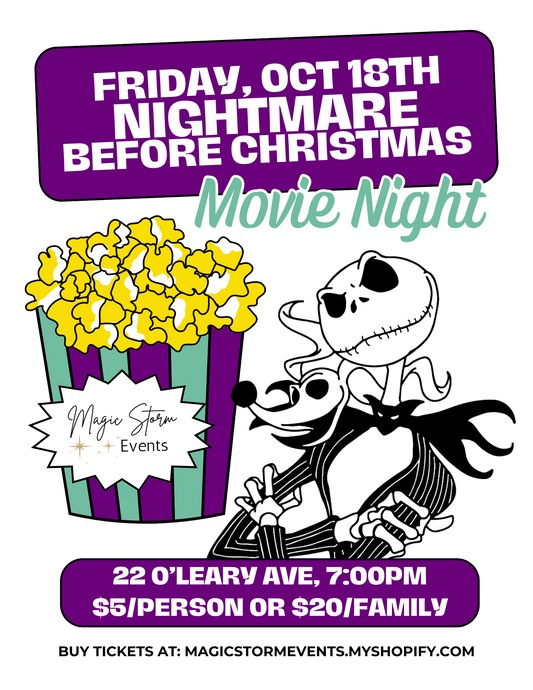 Nightmare Before Christmas Movie Night