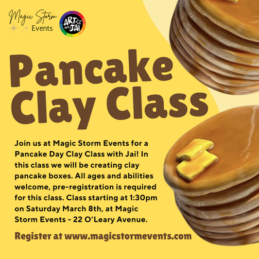 Pancake Box Clay Class - March 8th, 2025