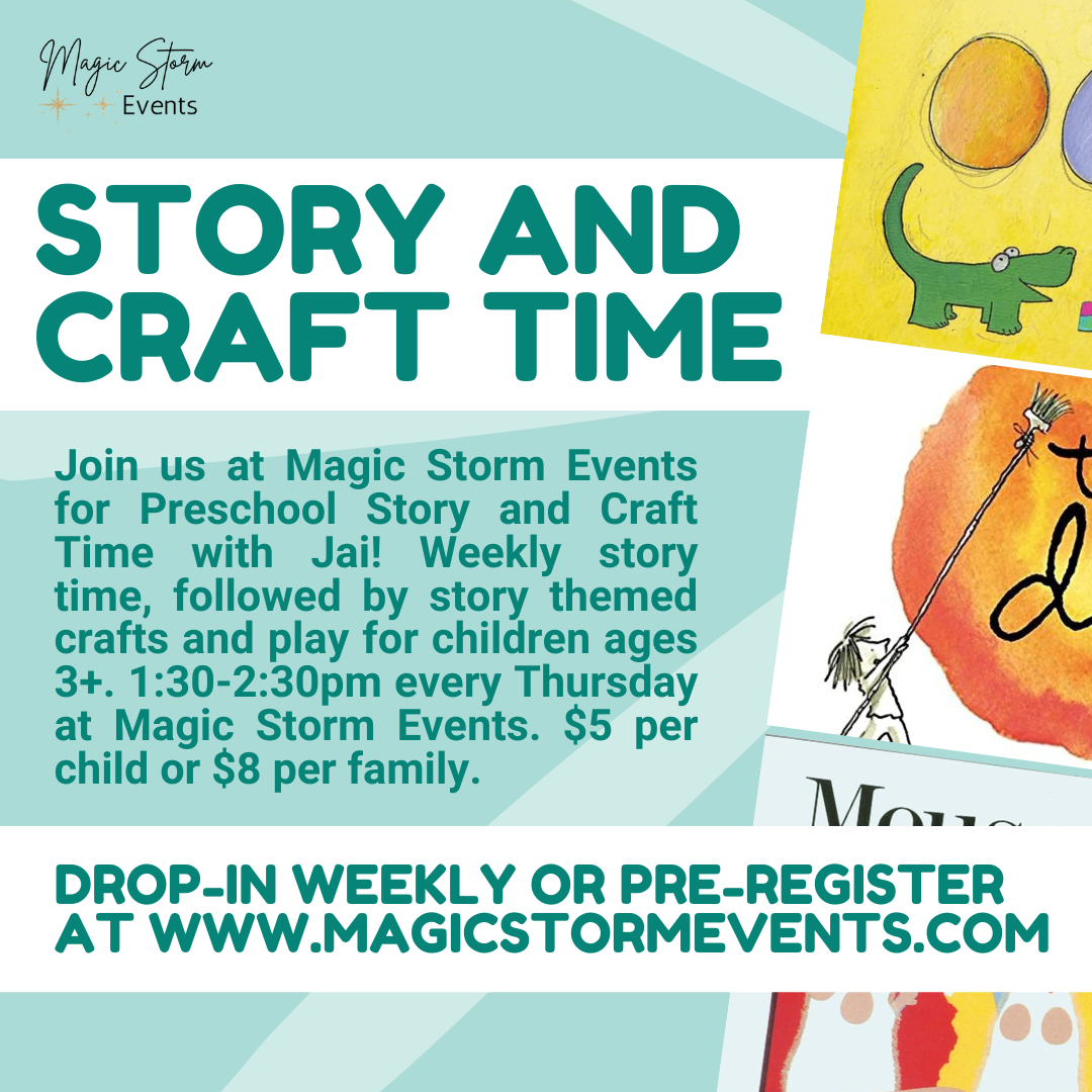 Preschool Story Craft Time - Thursday