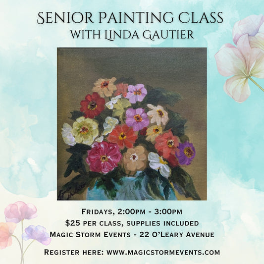 Seniors Paint Class with Linda Gautier - Thursday