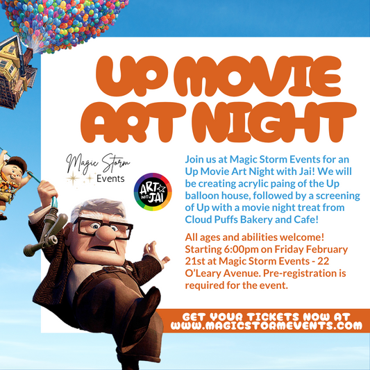 Up Movie Art Night - February 21st, 2025