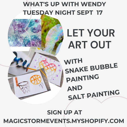 What's Up With Wendy? Let your ART out - September 17th, 2024